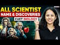 Complete Biology NCERT Scientists Name and Discoveries in One Shot - CUET 2026