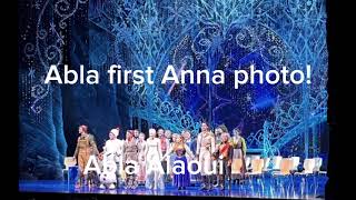 Frozen Hamburg photos Abla Alaoui first look as Anna in a concert show and more frozen musical