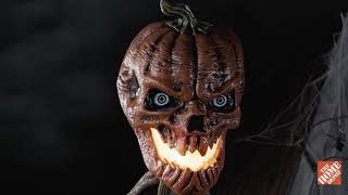 Home Depot Halloween 2021 Animated “12ft Pumpkin Skeleton”