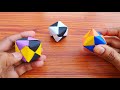 How To Make A Modular Origami Cube | The Sonobe Unit 3D Paper Folding Tutorial (No Glue)