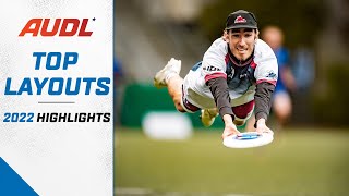 Top 10 layouts from the 2022 AUDL season