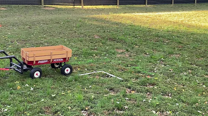 First attempt at 90 backup in wagon