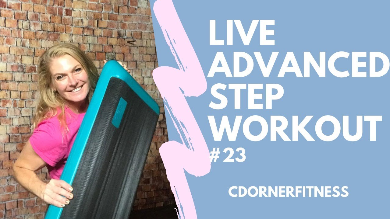Step Aerobics WORKOUT Intermediate to Advanced Step Class #23 136-138 ...