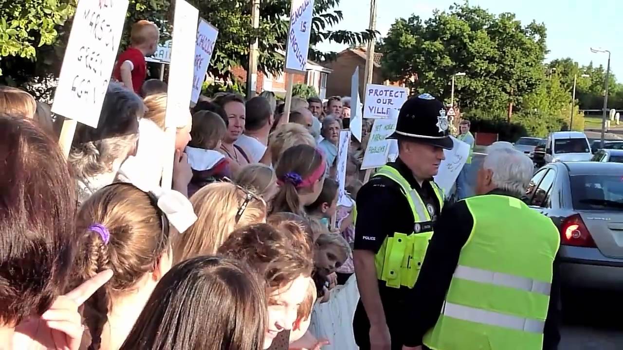 Marston Green Village Protest - September 8th 2010