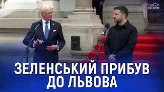 картинка: Зеленський у Львові привітав короля Швеції
