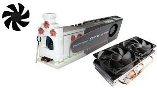 Охлаждаю GTX470 китайским кулером