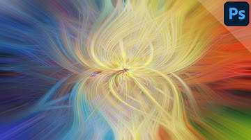 Abstract Twisted Light Fibers effect | PHOTOSHOP TUTORIAL - ABSTRACT & CREATIVE