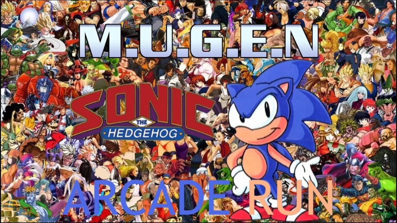 MUGEN: DS12's Sonic TFTA Arcade Run - YouTube