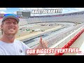 WE RENTED A FREAKING STADIUM!!!! The United States Biggest Burnout Contest & Crown Vic Race!!!