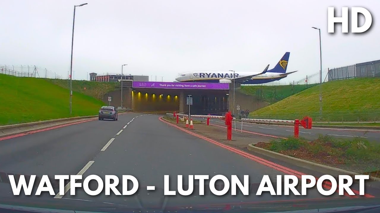 Watford to Luton Airport Route Drive 🚗 | HD Driving