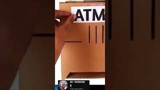 how to make mini ATM 🏧#shorts #election