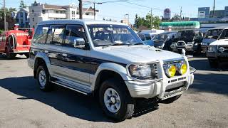 1995 Mitsubishi Pajero Exceed-II Turbo Diesel Intercooler Walkaround (English) Sold