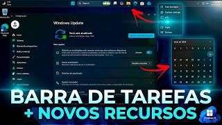 FINALMENTE! A Barra de Tarefas Móvel Chegou no Windows 11 26H2!