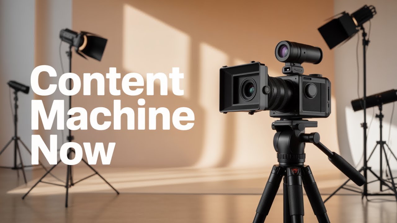 Build Your OWN Content MACHINE Now - YouTube