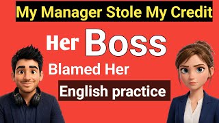 My Boss Humiliated Me at Work | Slow English Story