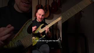 Pick tap sliding #guitartricks #guitarlesson #guitarlicks #guitarsolo #guitartechnique #rockguitar