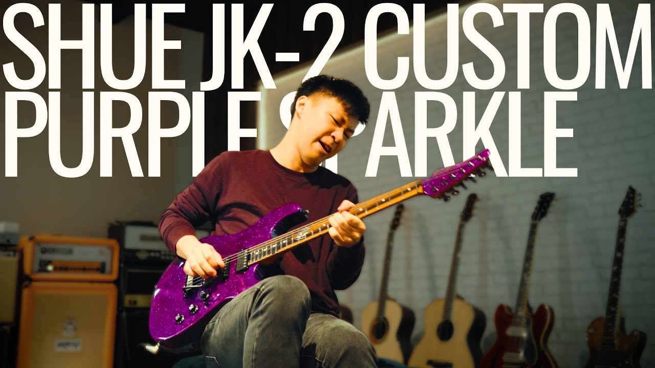 Shüe Guitars | JK-2 Custom (Purple Sparkle)