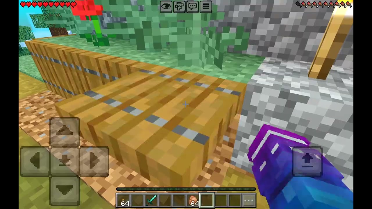 Plaing in minecraft in samsung galaxy tab A9+