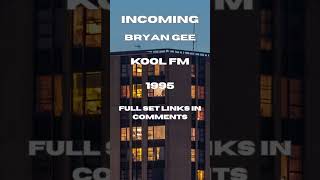 1995 Bryan Gee on Kool FM #jungle #drumandbass #koolfm #pirateradio