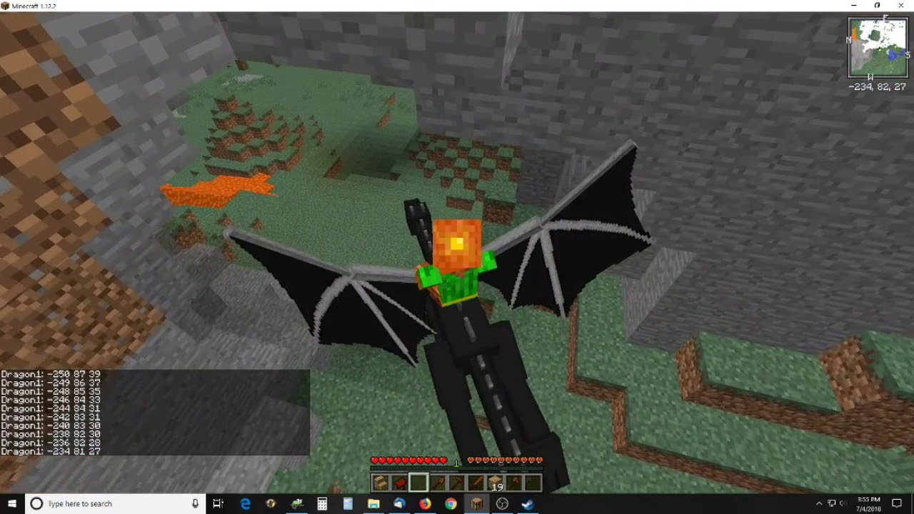 Minecraft Custom Npcs Scripting Dragon Transportation Youtube