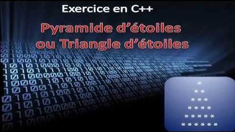 Exercice c++ Pyramide Triangle d