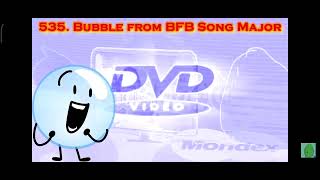 @khaledistaitieh9860 Bfdi intro round 585 - bubble from bfb song Major (read desc)