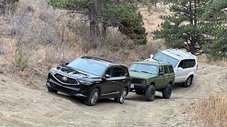 2022 Acura MDX SHAWDy Takes On The Out of Spec Hill Climb Challenge