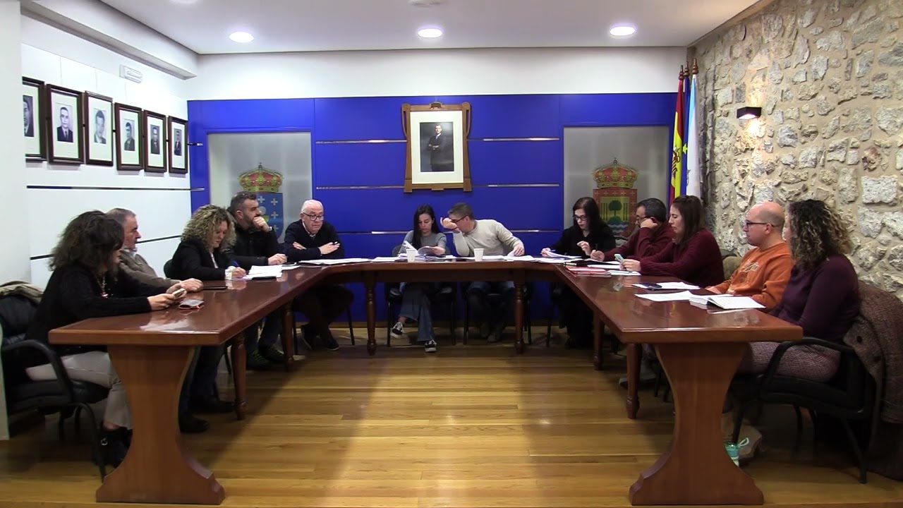 A Baña: Pleno ordinario do 28 de xaneiro de 2026. Aprobación obras do POS+
