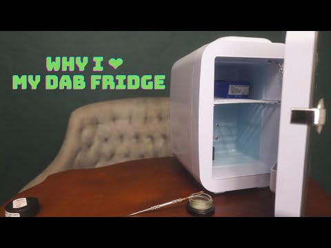 Why I Love My Dab Fridge // How To Store Cannabis Concentrates