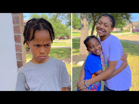 BIG SISTER Chooses FAVORITE LITTLE BROTHER, Sibling Gets SAD