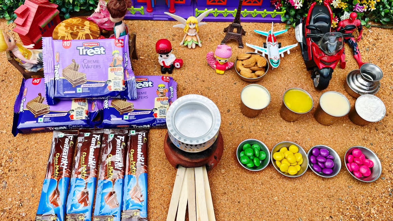 Miniature Chocolate Balls | Chocolate Wafers Choco Balls | Miniature Chocolate Ladoo | Choco Laddu