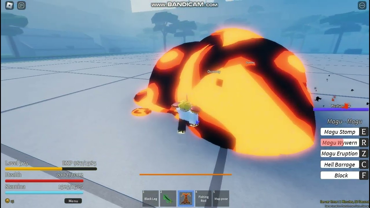 MAGU MAGU NO MI SHOWCASE | Pro Piece Pro Max