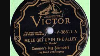 Gus Cannon`s Jug Stompers Victor 38611 78 rpm chords