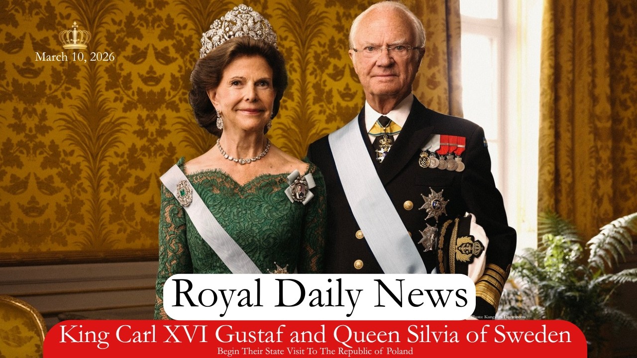 King Carl XVI Gustaf and Queen Silvia of Sweden Begin Their State Visit to Poland | More Royal News