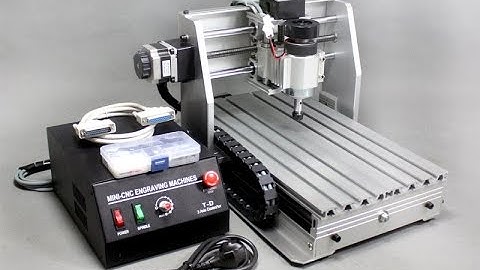 CNC setting in Mach3,CNC 3020 - 3 axis desktop version - in HD