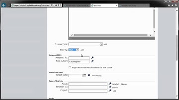 Help Desk - How to Set an Issue