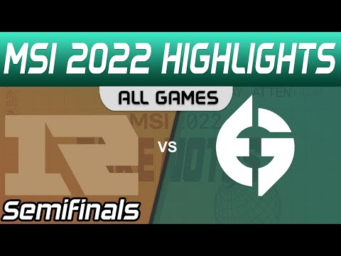 RNG vs EG Highlights ALL GAMES Semifinals MSI 2022 Royal Never Give Up vs Evil Geniuses by Onivia