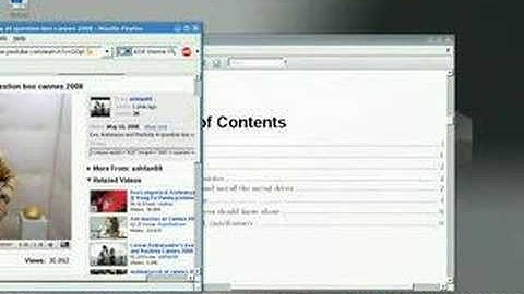 Fun with Compiz-Fusion on Linux