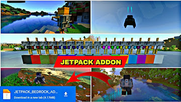 JETPACK ADDON MINECRAFT PE | JETPACK ADDON MINECRAFT PE 1.20