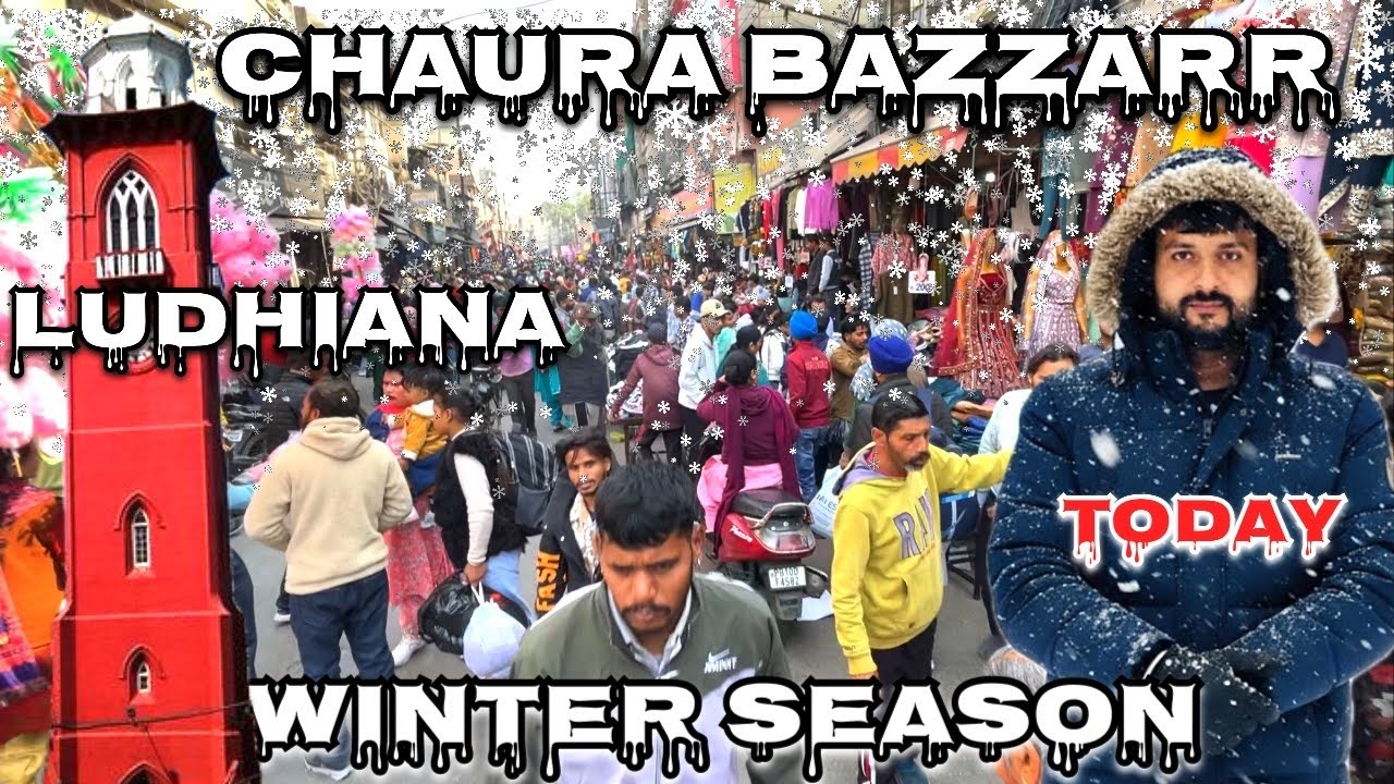 Chaura Bazzar Ludhiana Part 2 ❄️ | Winter Season Market Tour | ₹100 Shopping  | Shivam To Explore 
