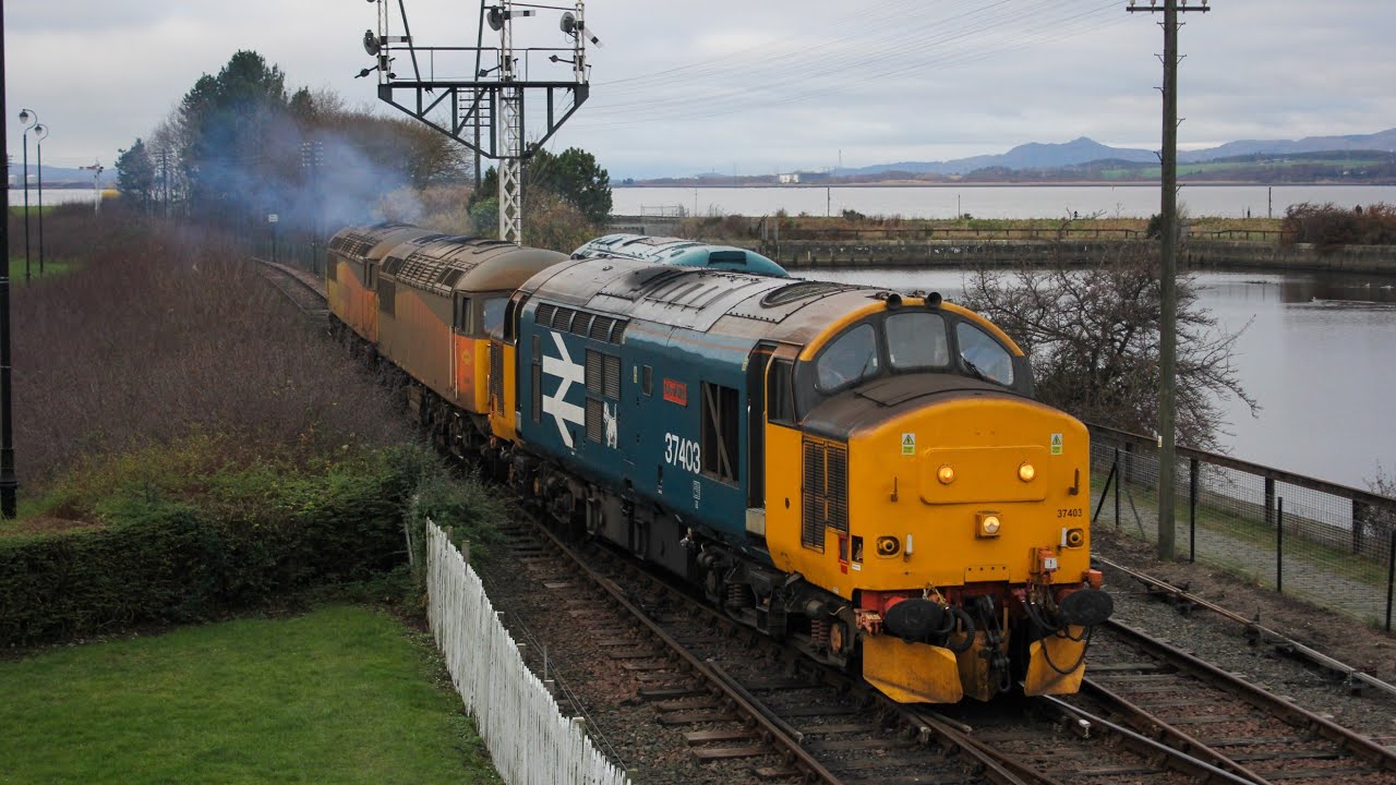 *RARE* Class 56s & Class 69 Heads to Bo'ness for The Winter Diesel Gala!