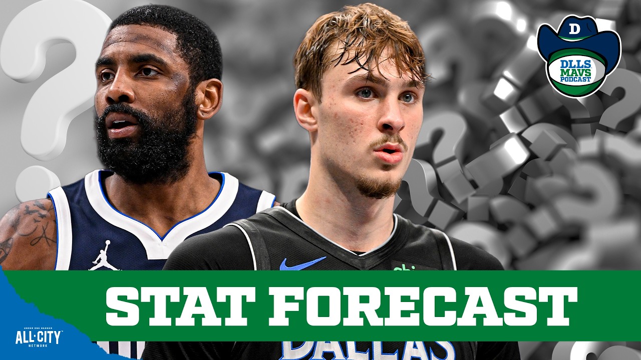 What Cooper Flagg & Kyrie Irving WILL Average This Season | DLLS Mavs Podcast