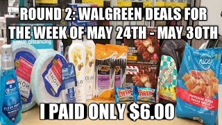 ROUND 2: WALGREEN DEALS FOR THE WEEK OF MAY 24TH - MAY 30TH