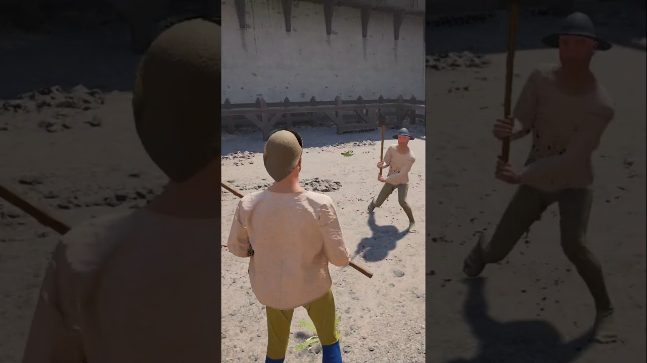 LITERALLY DID A HELICOPTER 🤣 | #Shorts #HalfSword