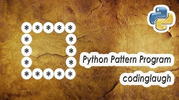 Square Shape || Star Pattern || Python Pattern Program || Bangla (বাংলা)