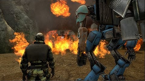 Combine vs robots 30