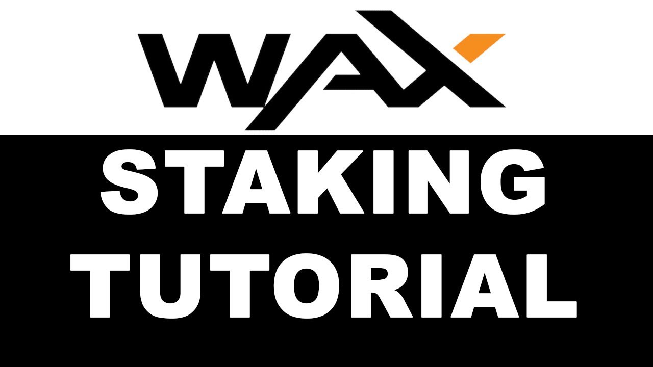 Easy Wax Staking Tutorial Using Cloud Wallet - 10 Minutes