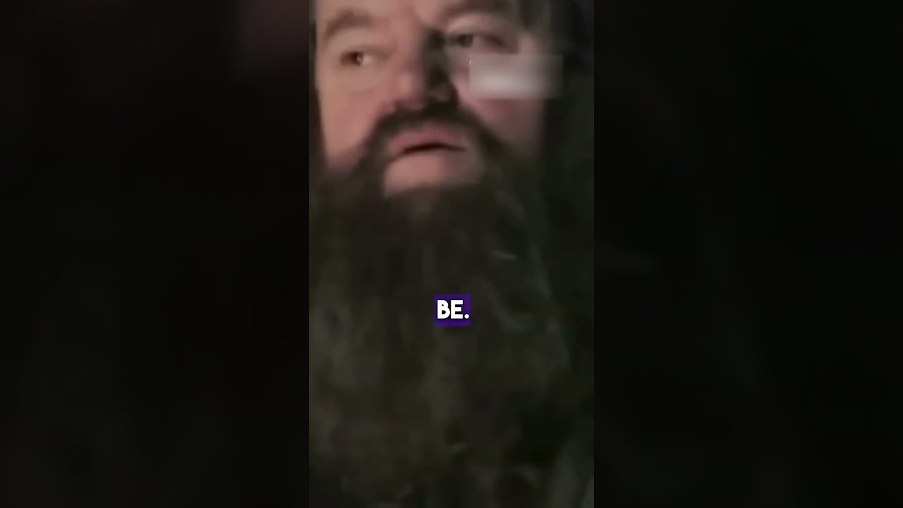robbie coltrane's emotional farewell