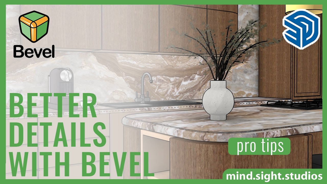 3 Practical Bevel Techniques for Better SketchUp Models