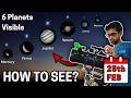 Don't Miss Rare Planetary Alignment 28th February | How To See Planet Parade 2026?